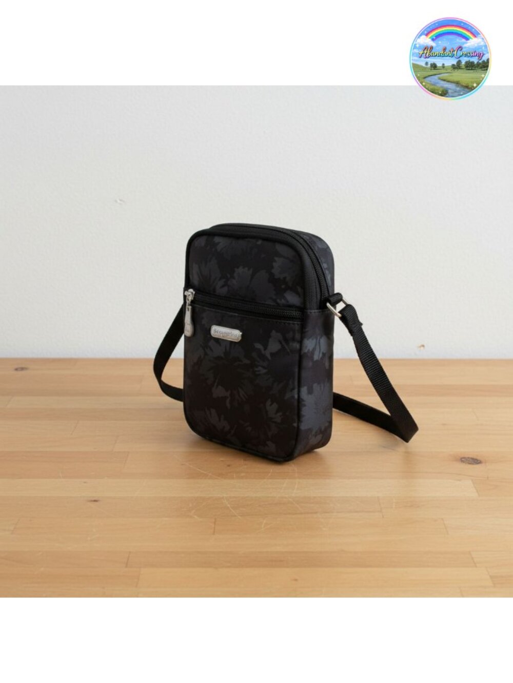 Mini Crossbody Bag RFID Protected Removable Strap Lightweight Travel Purse